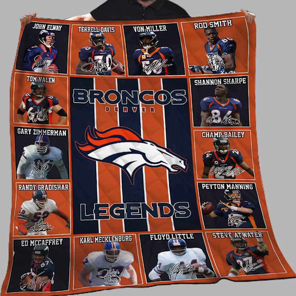 Broncos Legend Limited Edition Blanket 3 Broncos Legend Limited Edition Blanket 3