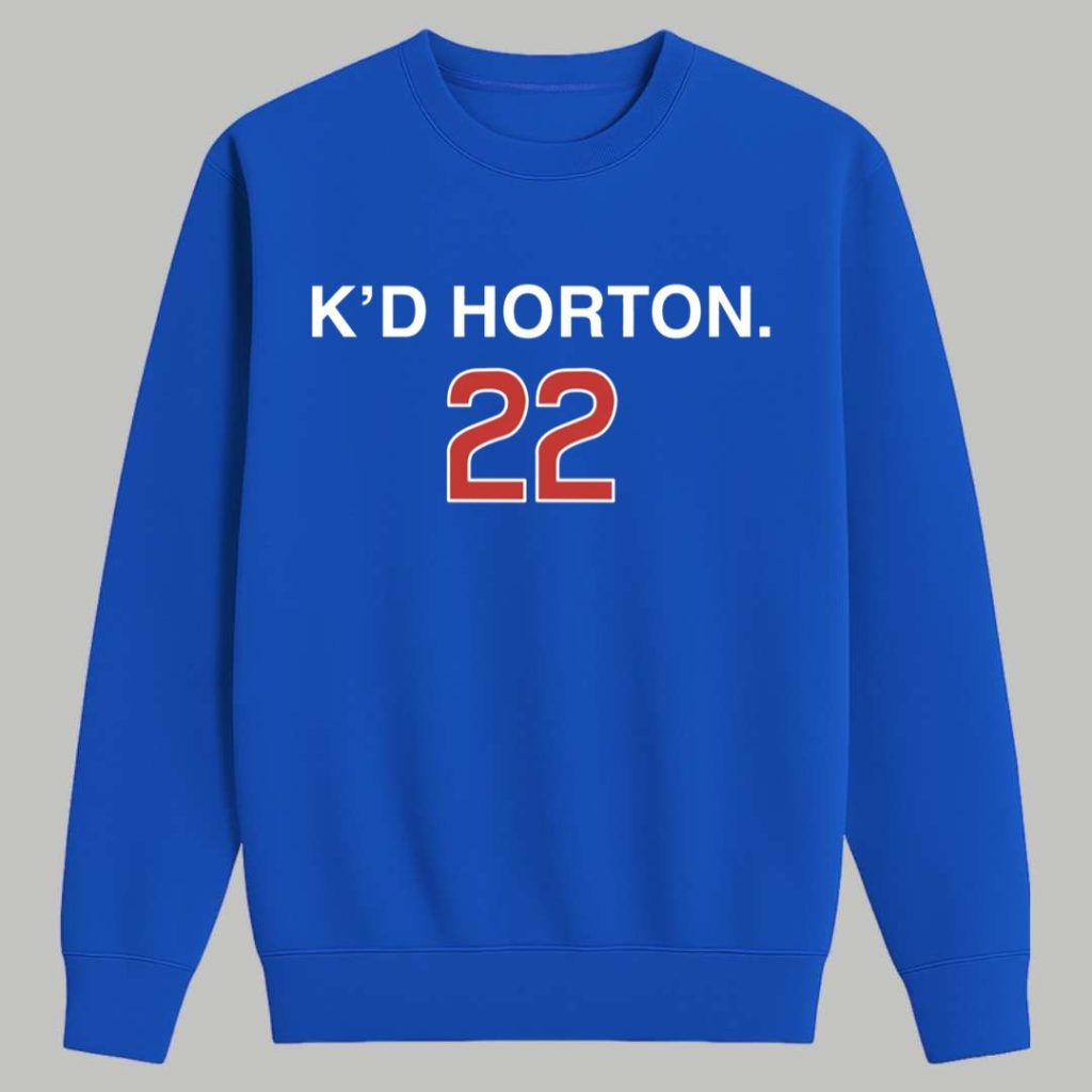 Cade Horton Kd Horton 22 Shirt 3