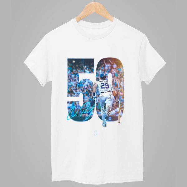 Cal Raleigh 50 Home Runs Shirt 1