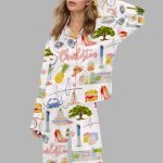 Charleston Silky Satin Pajama Set