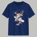 Chef Reactions Tigers Cooperstown Swinging Kitty Shirt