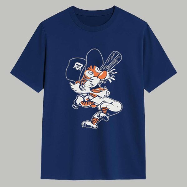 Chef Reactions Tigers Cooperstown Swinging Kitty Shirt 1