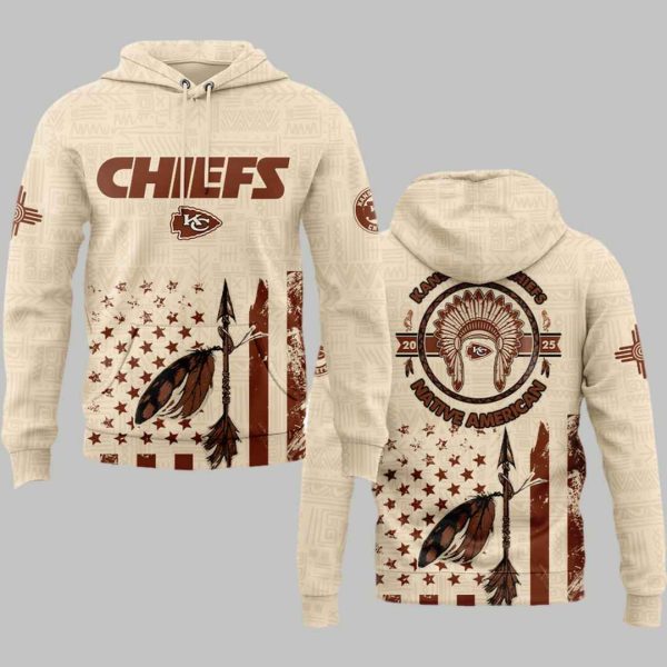 Chiefs Native American Heritage Month 2025 Hoodie 2 1