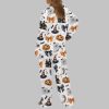 Coquette Halloween Silky Satin Pajama Set 4