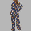 Corgi Christmas Silky Satin Pajama Set 3