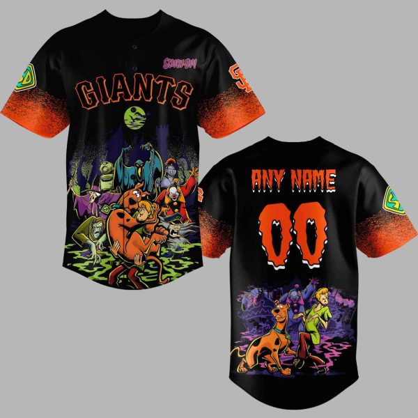 Giants x ScooBy Doo Night 2025 Jersey 2