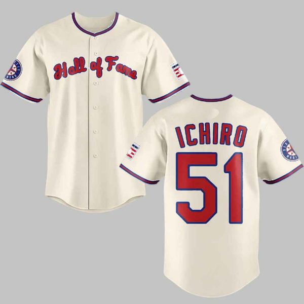 ICHIRO x Hall Of Fame 2025 Jersey 3