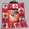 KC Chiefs Legend Limited Edition Fleece Blanket 2