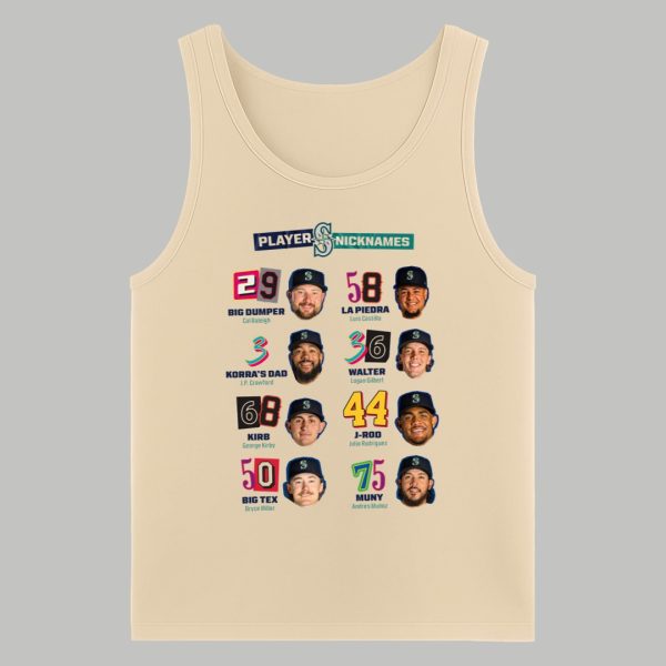 Mariners Players Nicknames Shirt 4