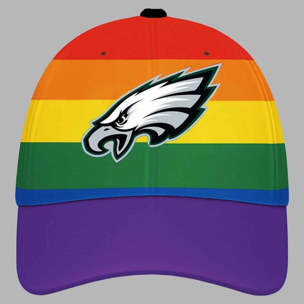 Nick Sirianni Rainbow Hat 3