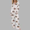 Nutcracker Friends Silky Satin Pajama Set 3