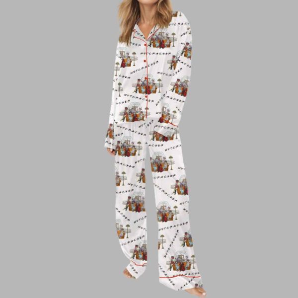 Nutcracker Friends Silky Satin Pajama Set 3