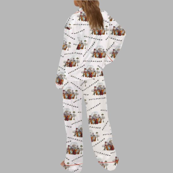 Nutcracker Friends Silky Satin Pajama Set 4