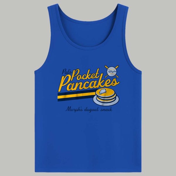 Pat Murphy Pocket Pancakes Pats Murphs Dugout Snack Shirt 4