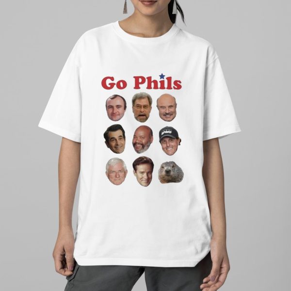 Phillies Go Phils And Phillips Shirt 2