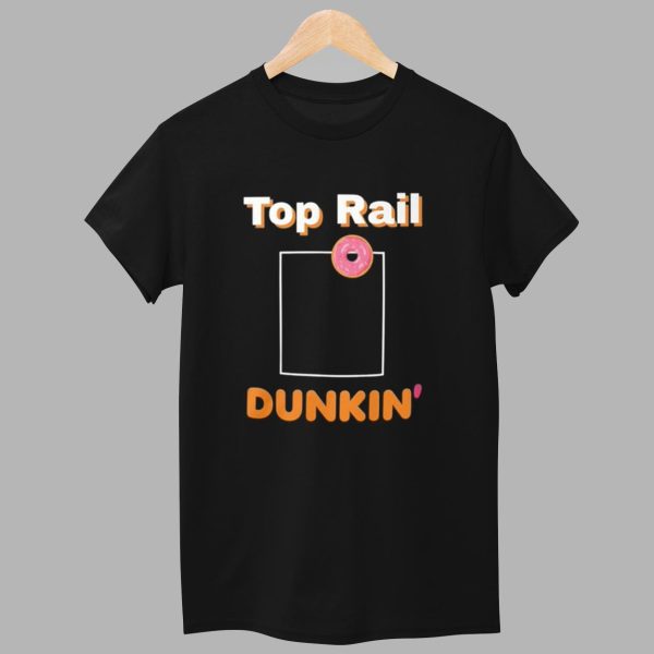 Red Sox Top Rail Dunkin Shirt 1