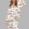 San Francisco Silky Satin Pajama Set 2