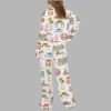 San Francisco Silky Satin Pajama Set 4