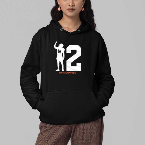 Shedeur Sanders When The Time Is Right Shirt 4