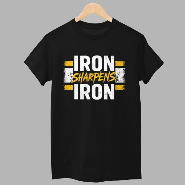 Steelers Iron Sharpens Iron Shirt 1