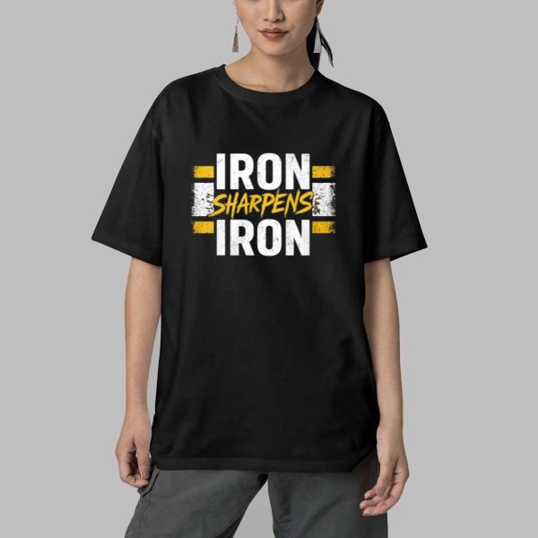 Steelers Iron Sharpens Iron Shirt 5