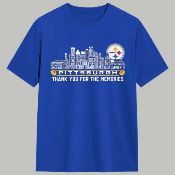 Steelers Thank You The Memories Shirt 1