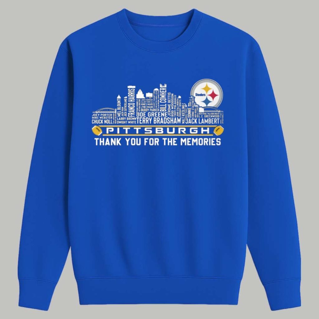 Steelers Thank You The Memories Shirt 3