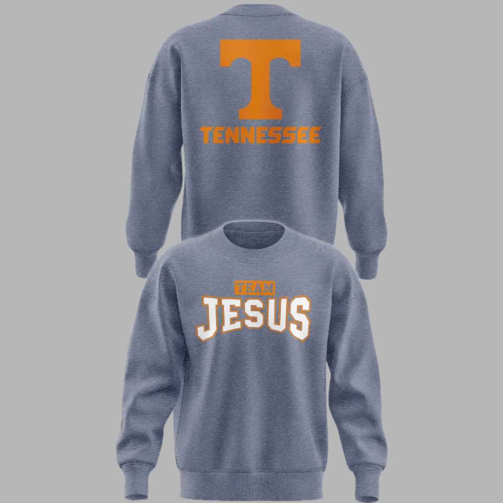 Tennessee Football Team Jesus Shirt 3 Tennessee Football Team Jesus Shirt 3