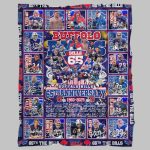 The Bills 65th Anniversary 1960-2025 Blanket