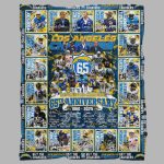 The Chargers 65th Anniversary 1960-2025 Blanket