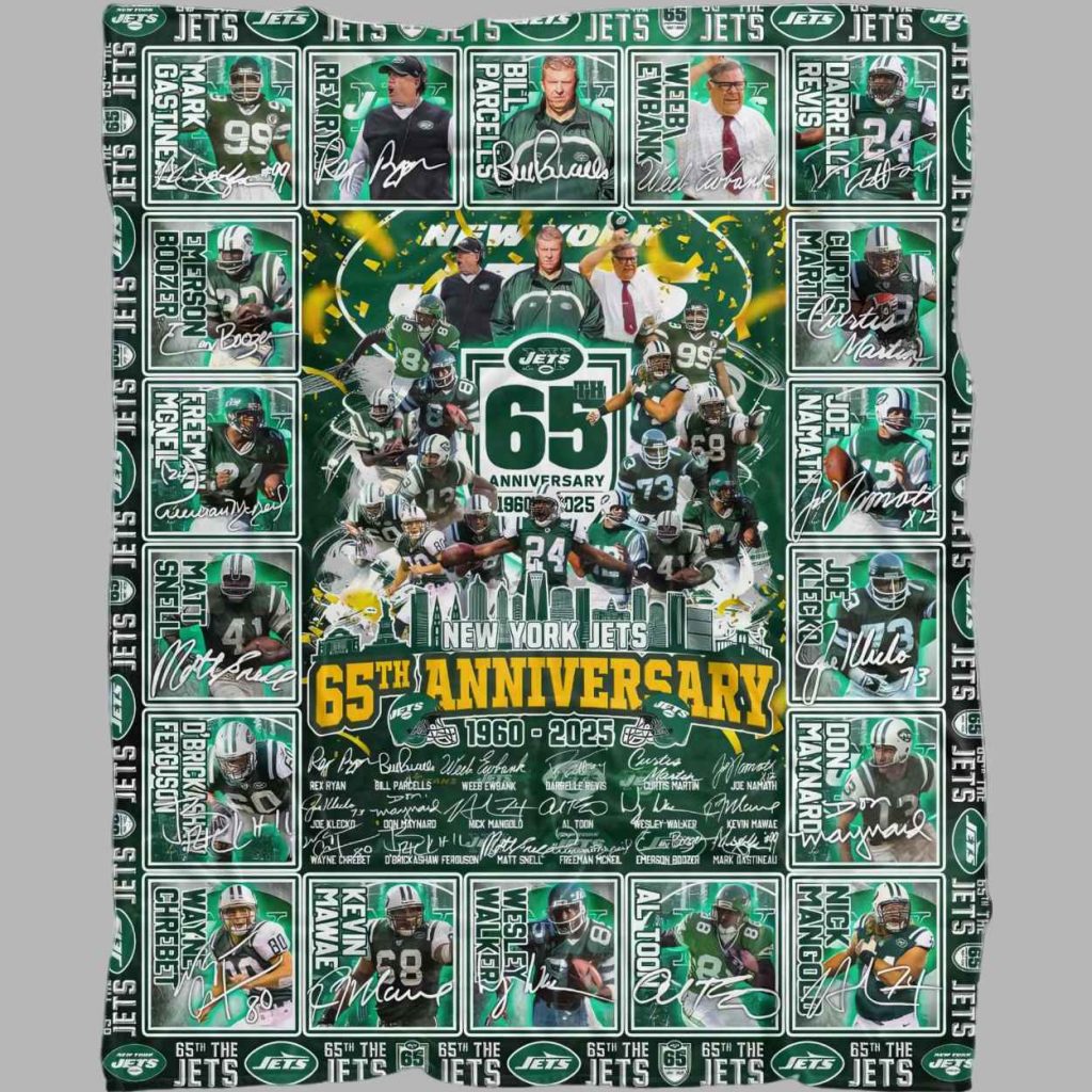 The Jets 65th Anniversary 1960 2025 Blanket 3 The Jets 65th Anniversary 1960 2025 Blanket 3