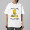 The Lonely Homer Seems To Drink At Moes At Night Shirt 2