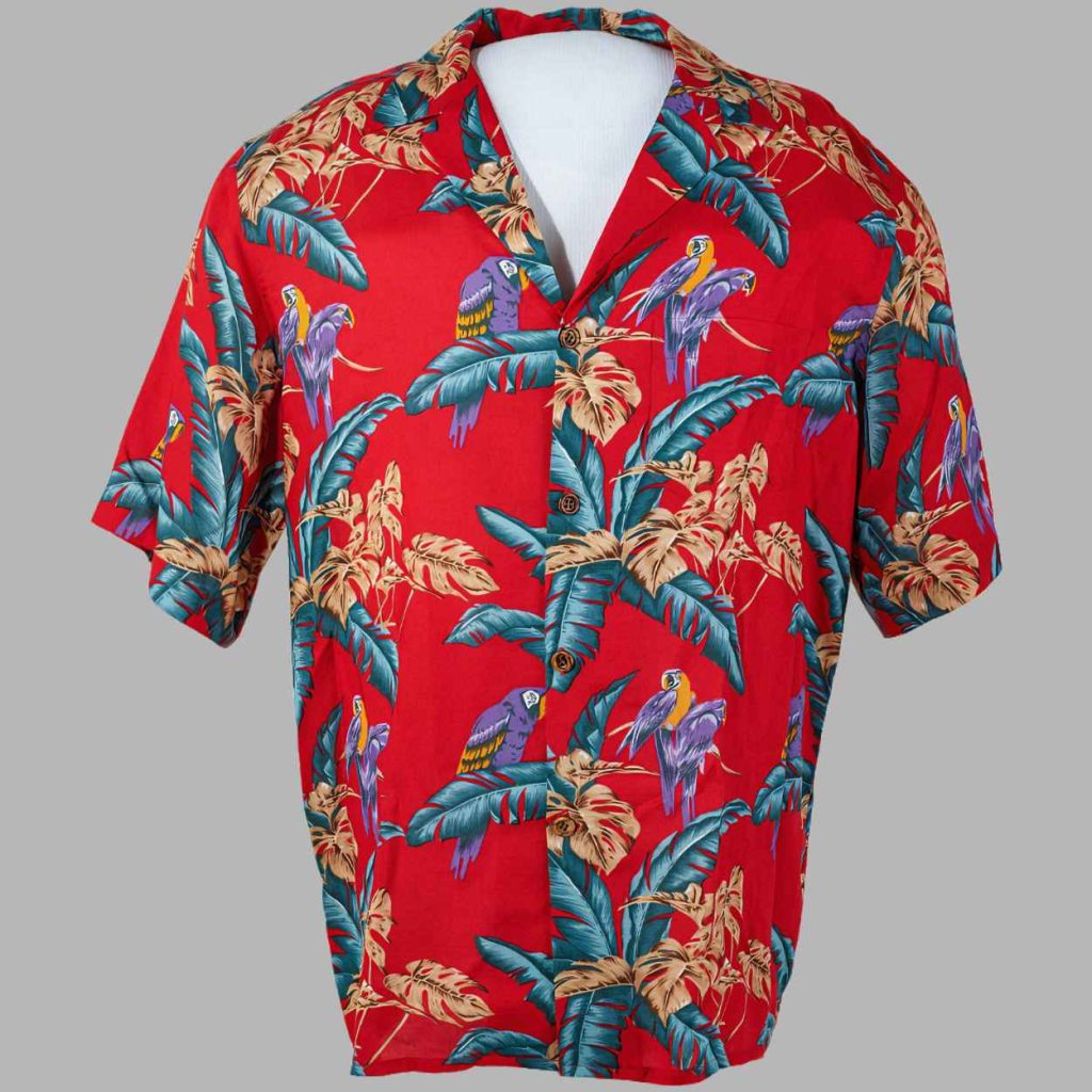 Tom Selleck Parrot And Tropical Foliage Hawaiian Shirt 3 Tom Selleck Parrot And Tropical Foliage Hawaiian Shirt 3
