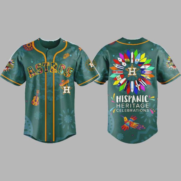 2025 Astros x National Hispanic Heritage Month Jersey 3