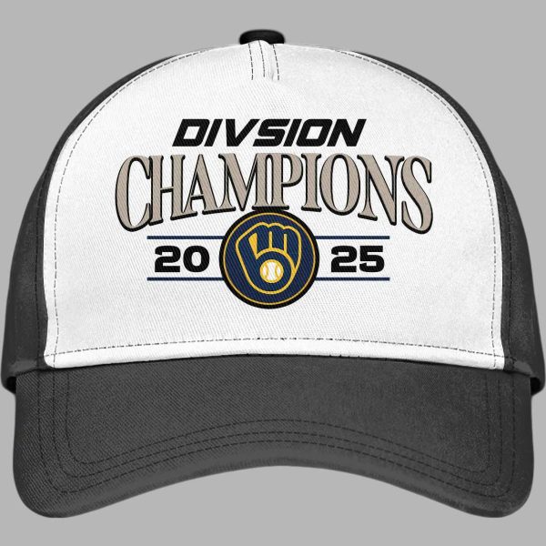 2025 Brewers Division Champions Hat 1