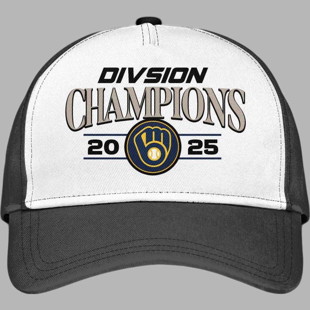 2025 Brewers Division Champions Hat 3