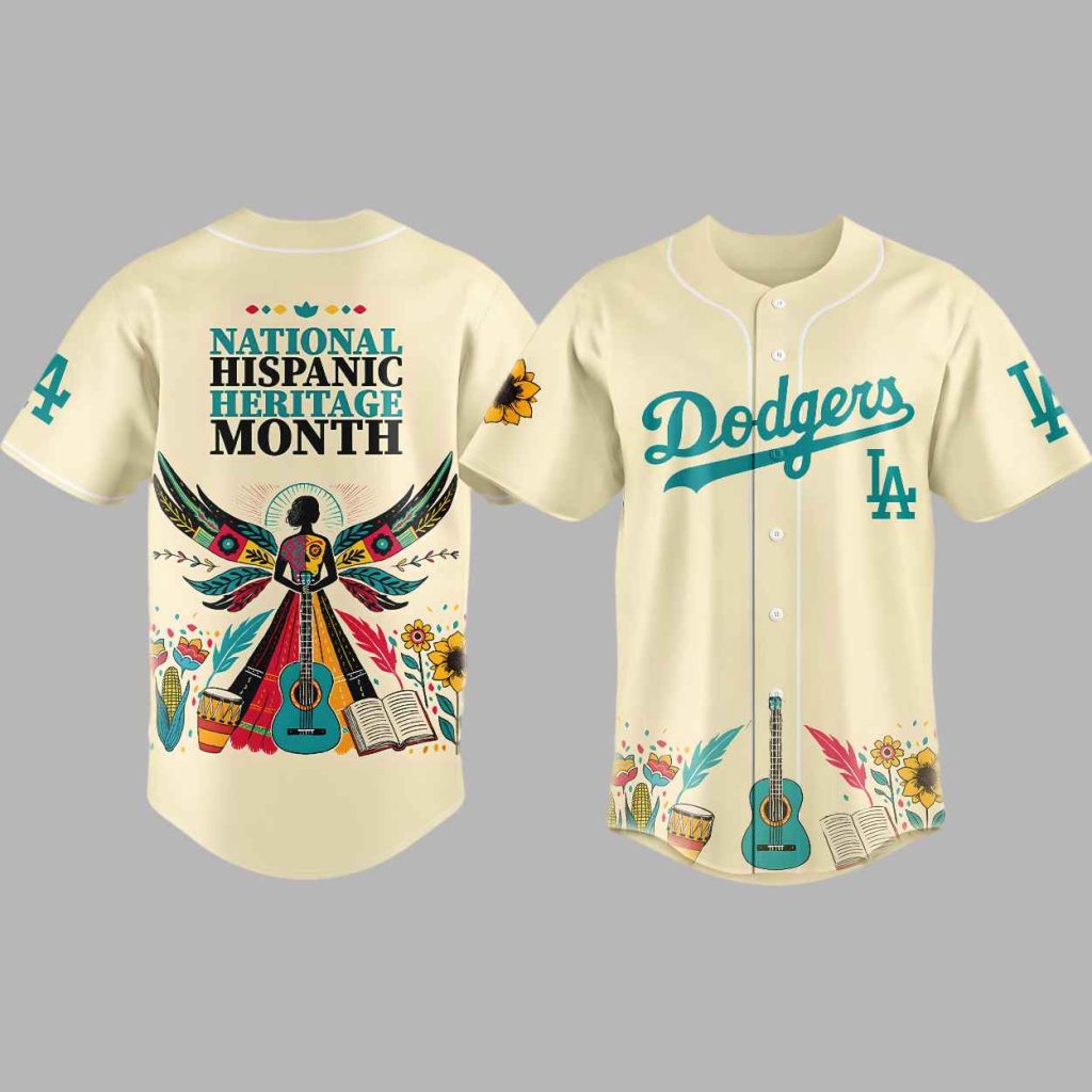 2025 Dodgers Hispanic Heritage Month Jersey 3