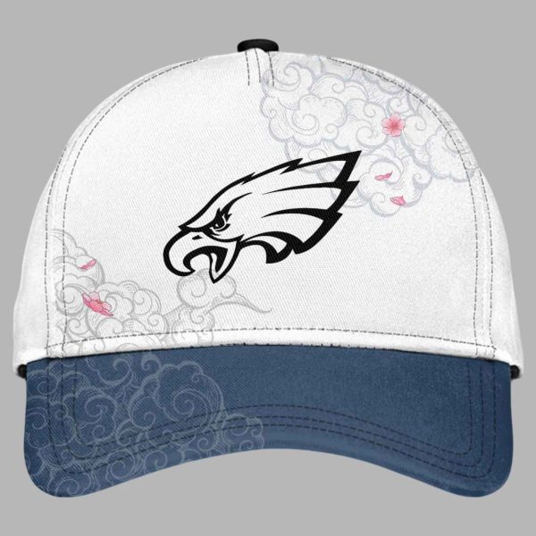 2025 Eagles Warrior Waves Japan Edo Spirit Hat 1