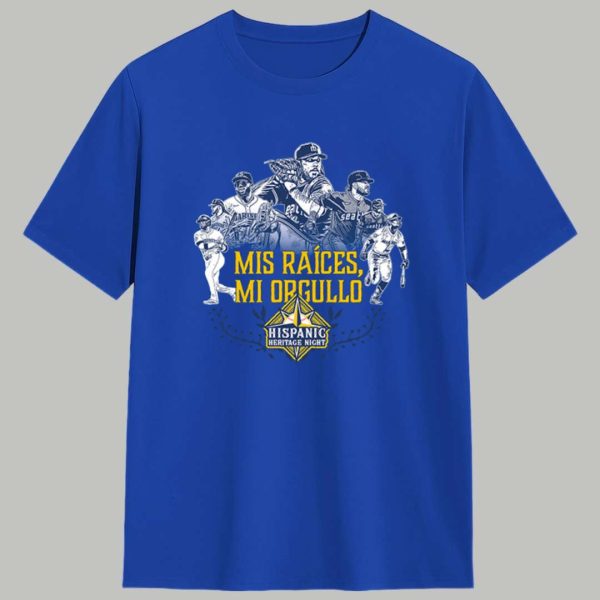 2025 Mariners Hispanic Heritage Night Shirt Giveaway 1