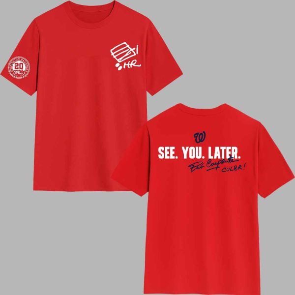 2025 Nationals See You Later Day T Shirt Giveaway 3