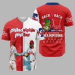 2025 Phillies B2B Champs Baseball Jersey
