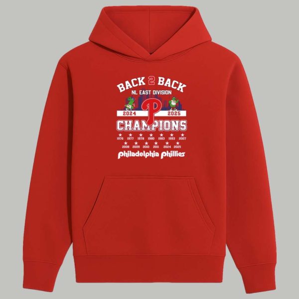 2025 Phillies B2B Division Champs Shirt 2