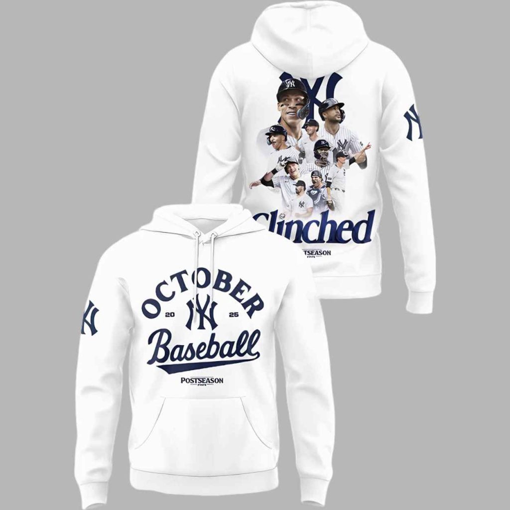2025 Yankees October Postseason Shirt 4 2025 Yankees October Postseason Shirt 4