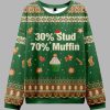 30 Stud 70 Muffin Ugly Christmas Sweater 1