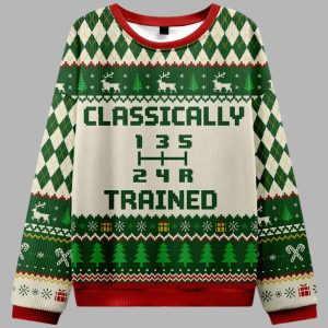 Classically Trained Ugly Christmas Sweater 1