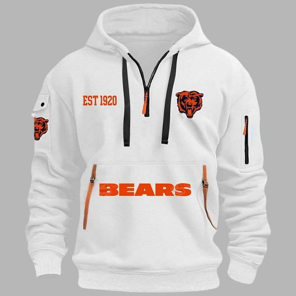 Bears EST 1920 Quarter Zip Hoodie 3