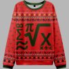 Beauty of Mathematics Red Ugly Christmas Sweater 1