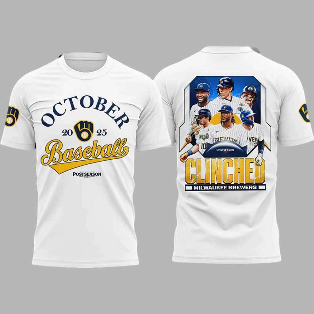 Brewers 2025 Postseason Shirt 3 Brewers 2025 Postseason Shirt 3
