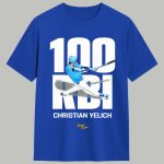 Brewers Christian Yelich 100 RBI Shirt