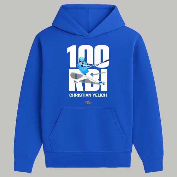 Brewers Christian Yelich 100 RBI Shirt 2